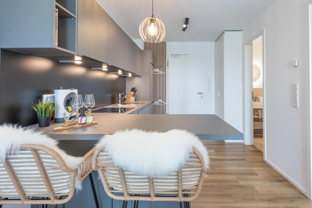 Apartment N14 Direkt Am Nordseedeich Mit Blick Auf Den See Đảo Đảo Nordstrand Ngoại thất bức ảnh