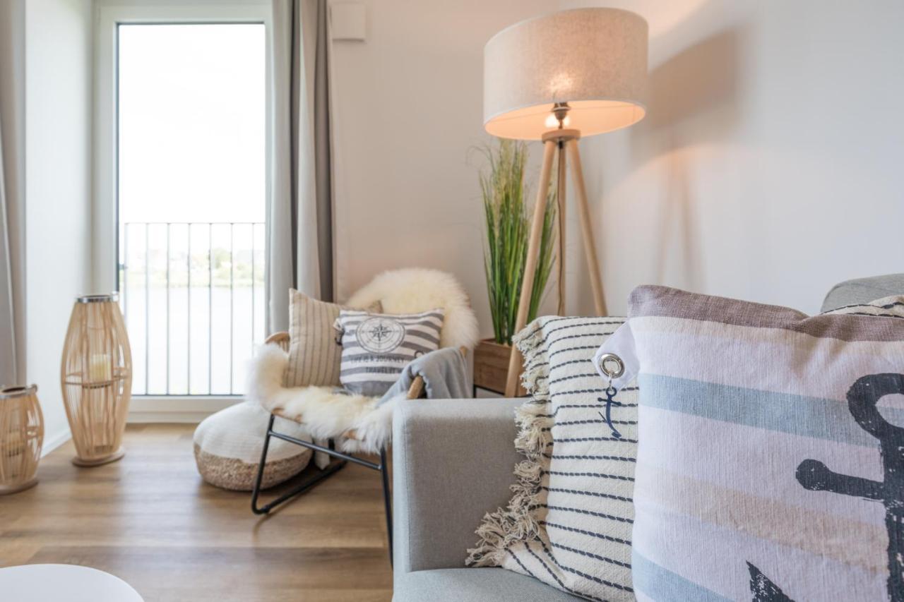 Apartment N14 Direkt Am Nordseedeich Mit Blick Auf Den See Đảo Đảo Nordstrand Ngoại thất bức ảnh