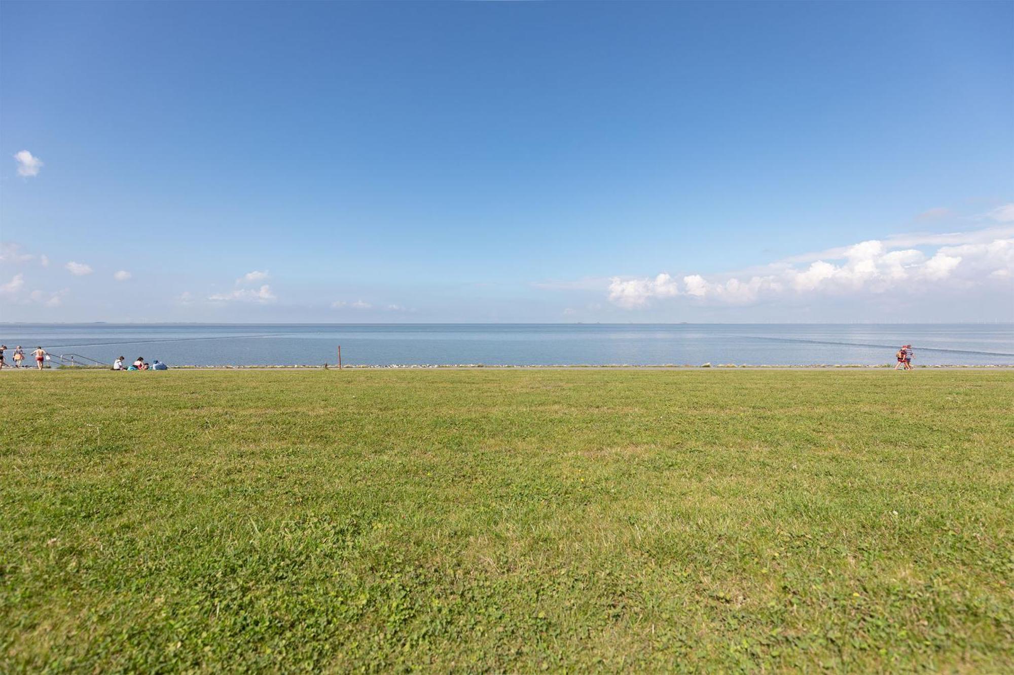 Apartment N14 Direkt Am Nordseedeich Mit Blick Auf Den See Đảo Đảo Nordstrand Ngoại thất bức ảnh